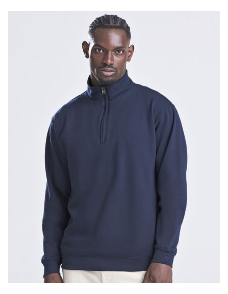 AWD-JH046-Sophomore 1/4 Zip Sweat 2